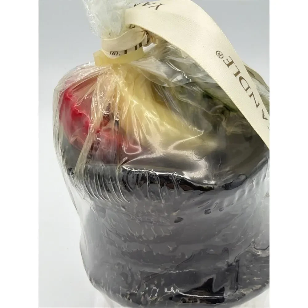 NEW Yankee Candle Snowman Ceramic Wax Warmer 3 Melts Holiday Christmas Vintage